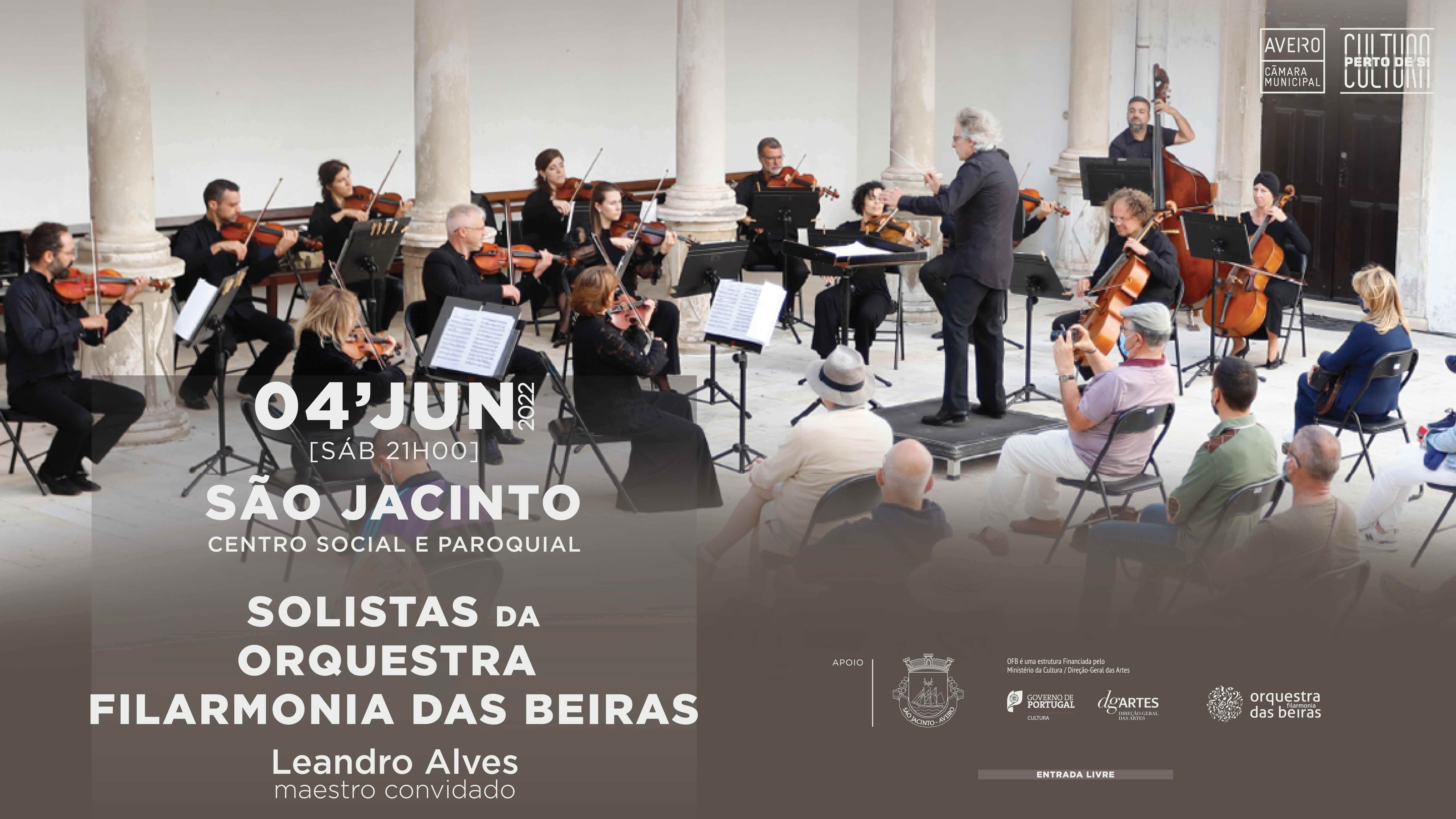 Imagem Cultura Perto de Si -  Concerto da Orquestra Filarmonia das Beiras